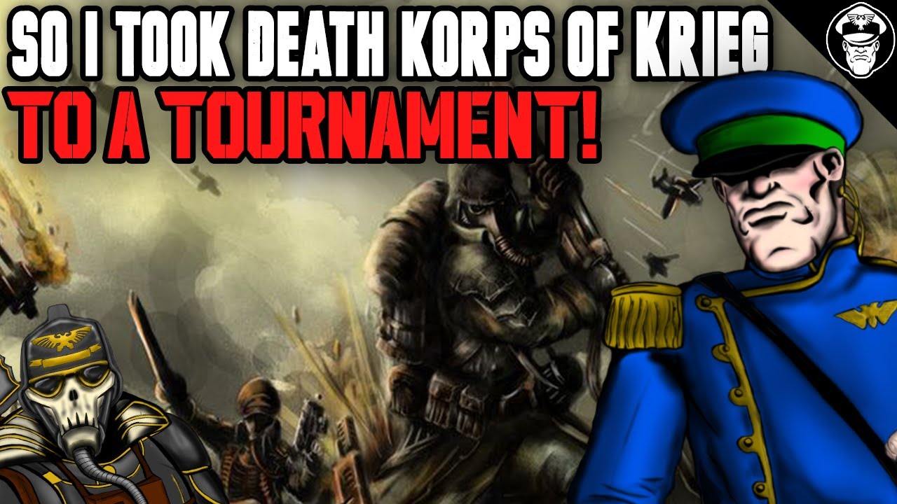 So I took Death Korps of Krieg to a Tournament! | Tournament After Action Report | Warhammer 40,000