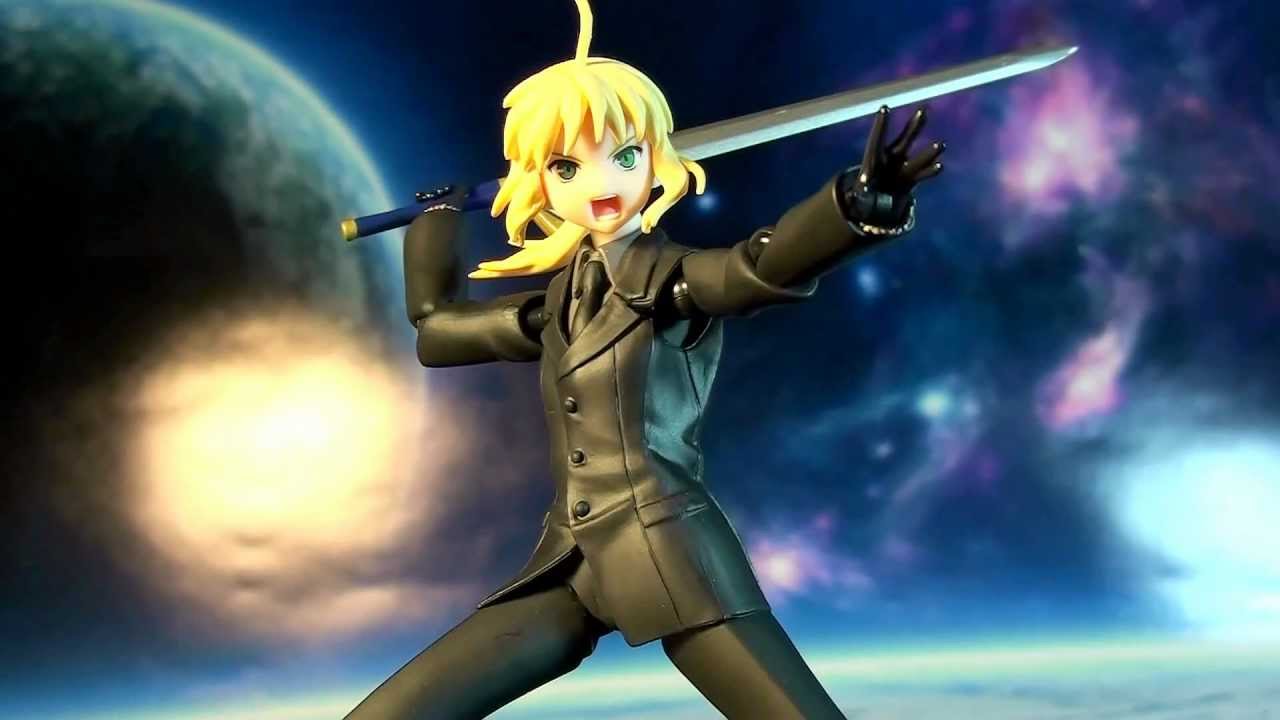 R246 Figma Fate/Zero Saber Action Figure Review
