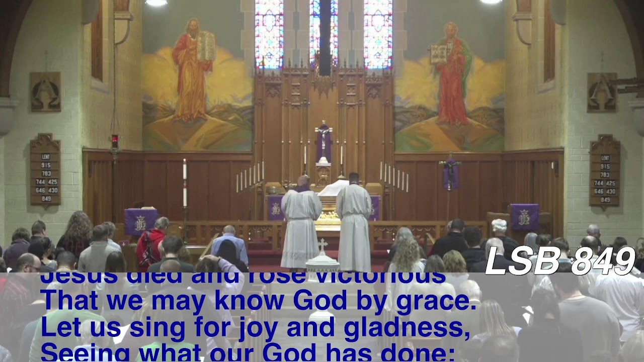 4Th Sunday in Lent           3/15/26