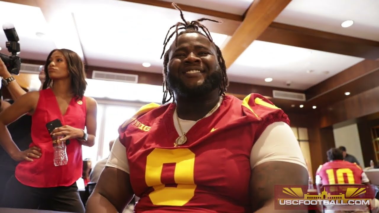 USC Media Day 2025: DL Jamaal Jarrett on nutrition, new strength coach and impact this season