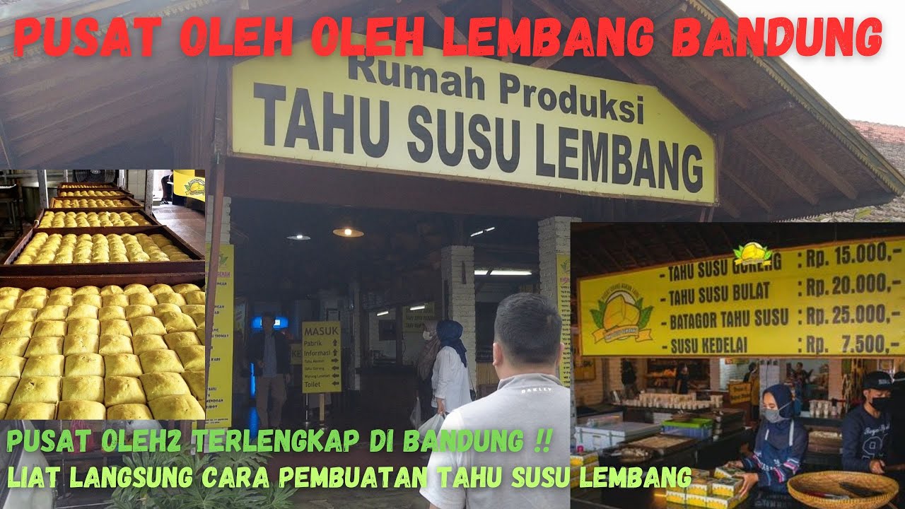 Tahu susu lembang bandung, pusat oleh oleh terlengkap di lembang bandung,bisa pesan drive thru juga!