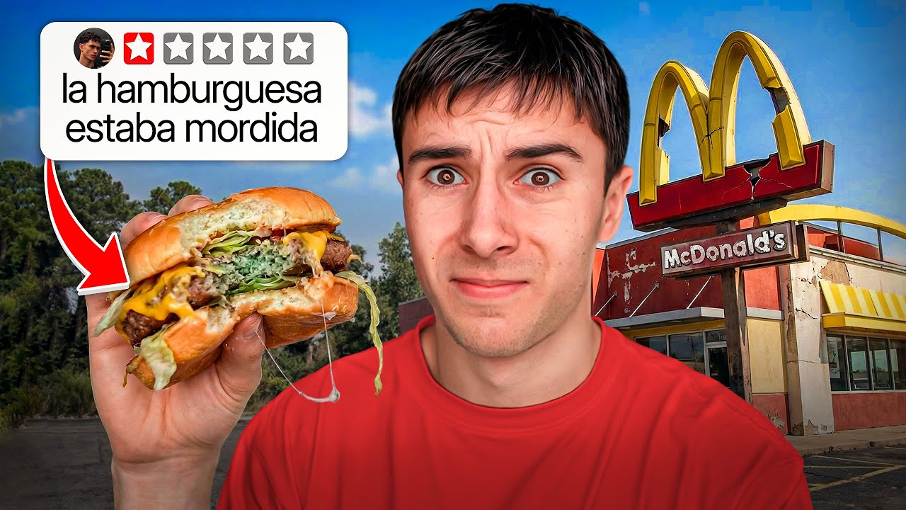 Comí en los Peores Restaurantes de Comida Rápida