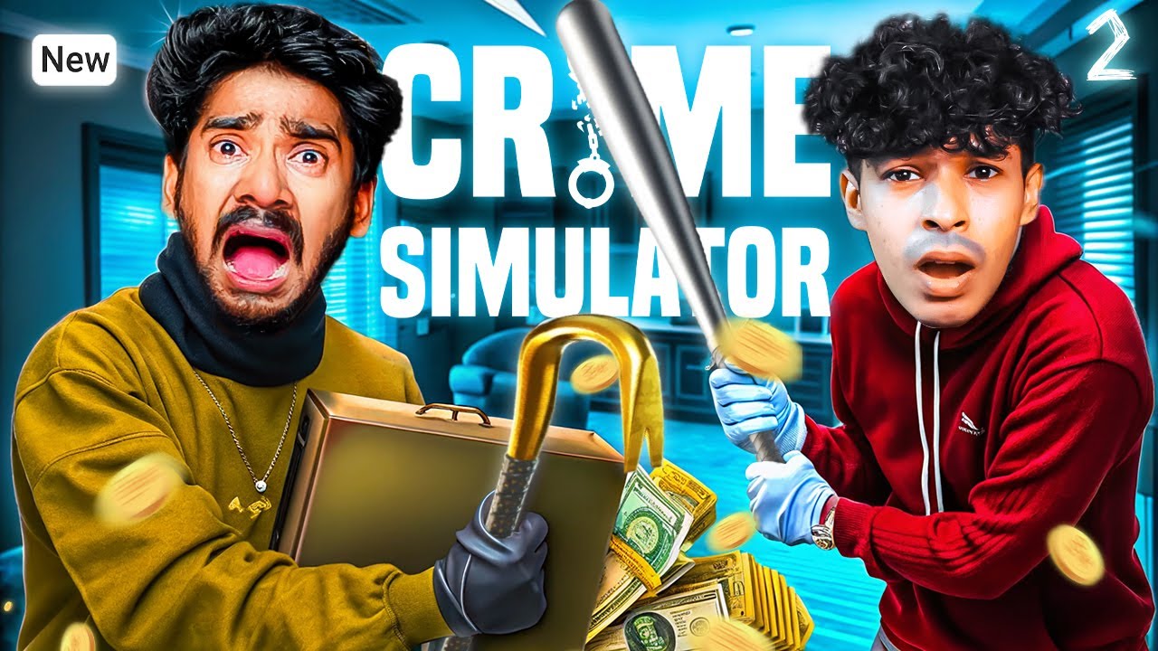 Becoming The Most Wanted Criminals in Town ! 🔥🤣  | CRIME SIMULATOR #2