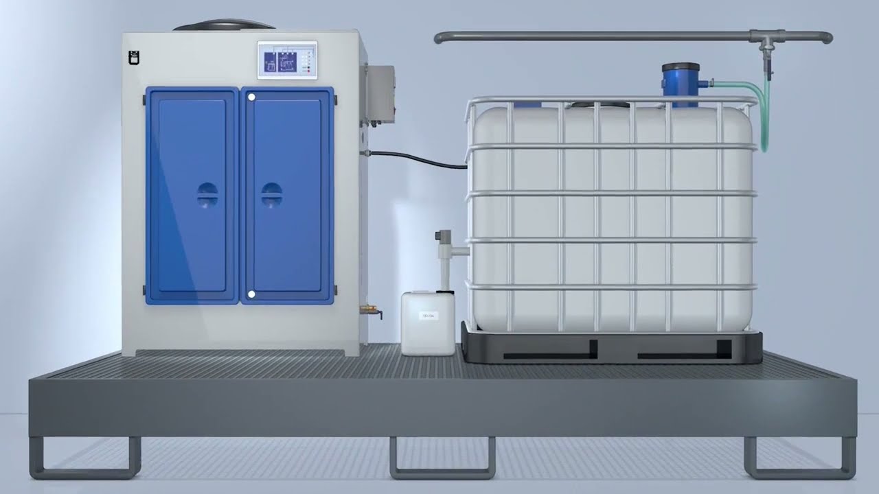 Conoce cómo funciona la planta para tratamiento de emulsiones aceite/agua BEKOSPLIT.
