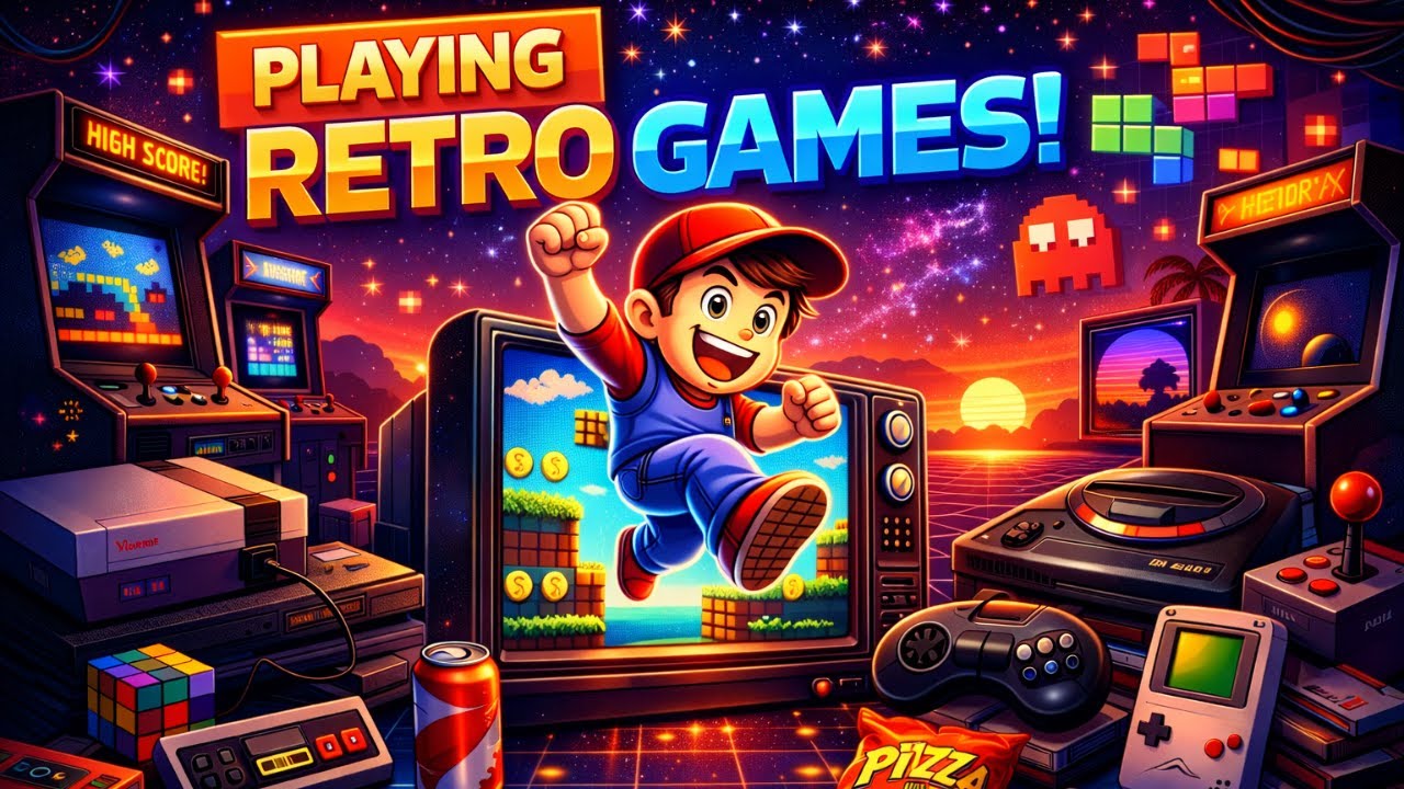 Playing only retro games
