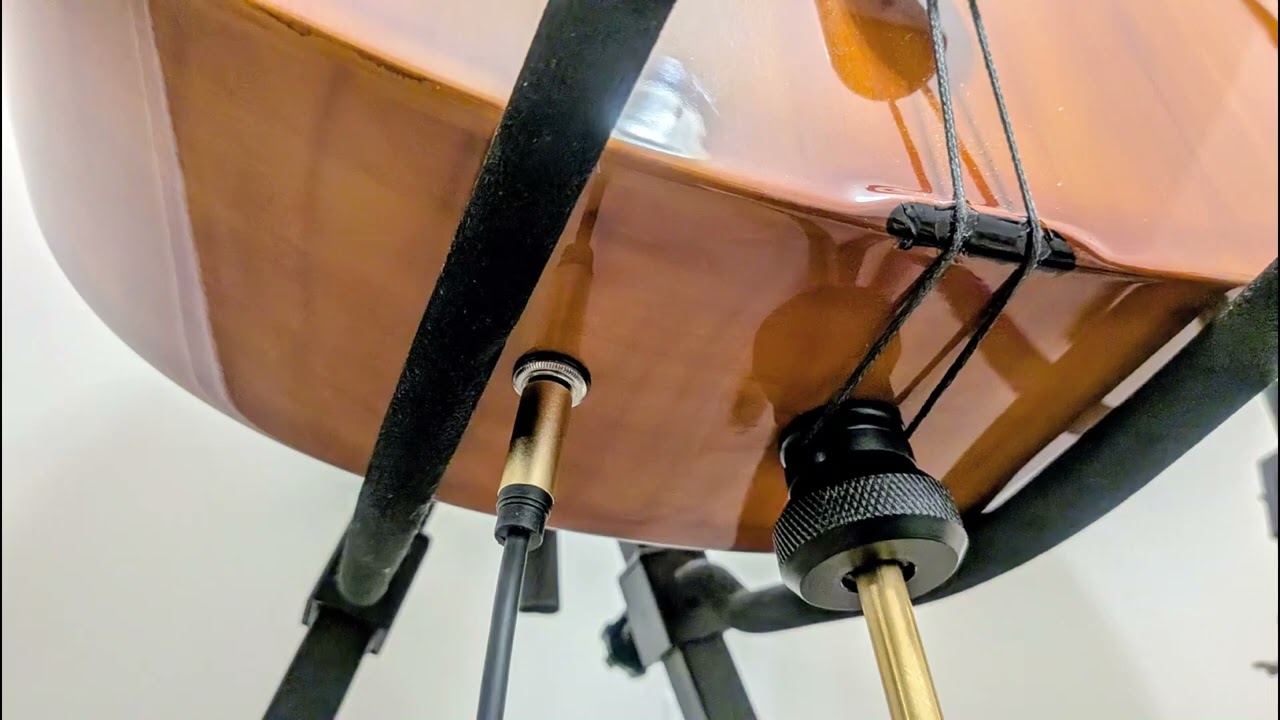 Comparison of built-in cello pickups: Mezzo-Forte carbon fiber vs. Duerinck flax fiber