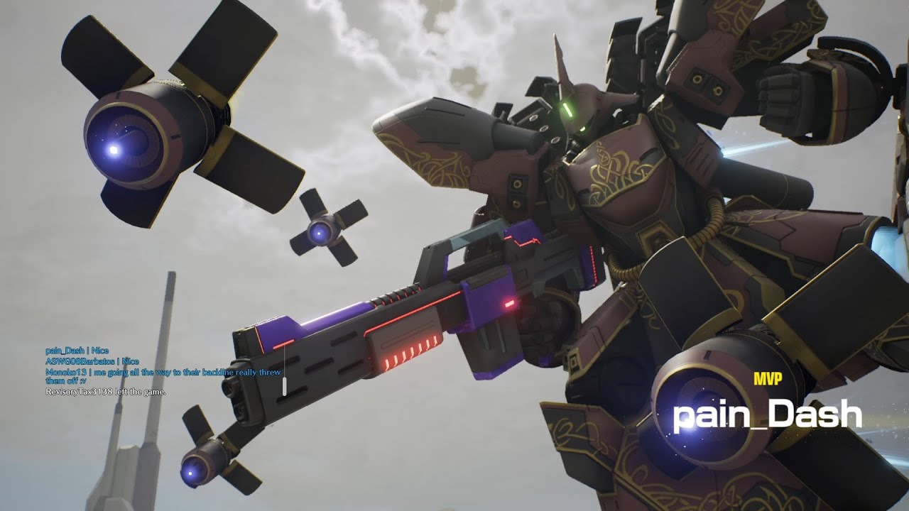 Gundam Evolution - Sazabi: When your axe behaves like a HAX