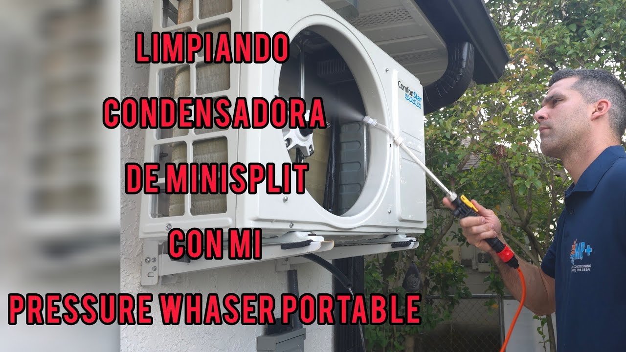 How to Service a Mini Split Condenser .