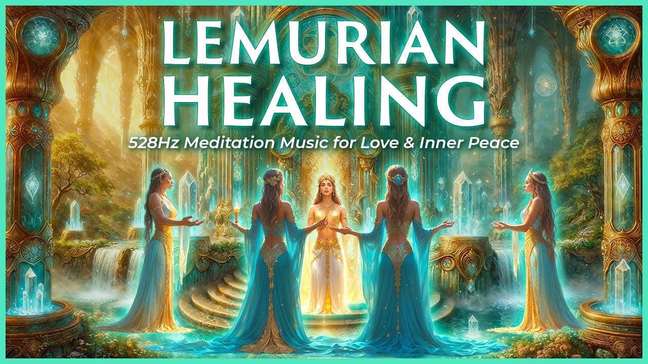 Lemurian Temple of Peace | 528Hz to Dissolve Emotional Residue & Awaken Divine Calm