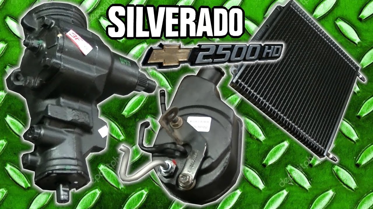 Silverado 2500HD Power Steering Pump, Steering Box, Cooler, Lines, Pitman & Idler Arm