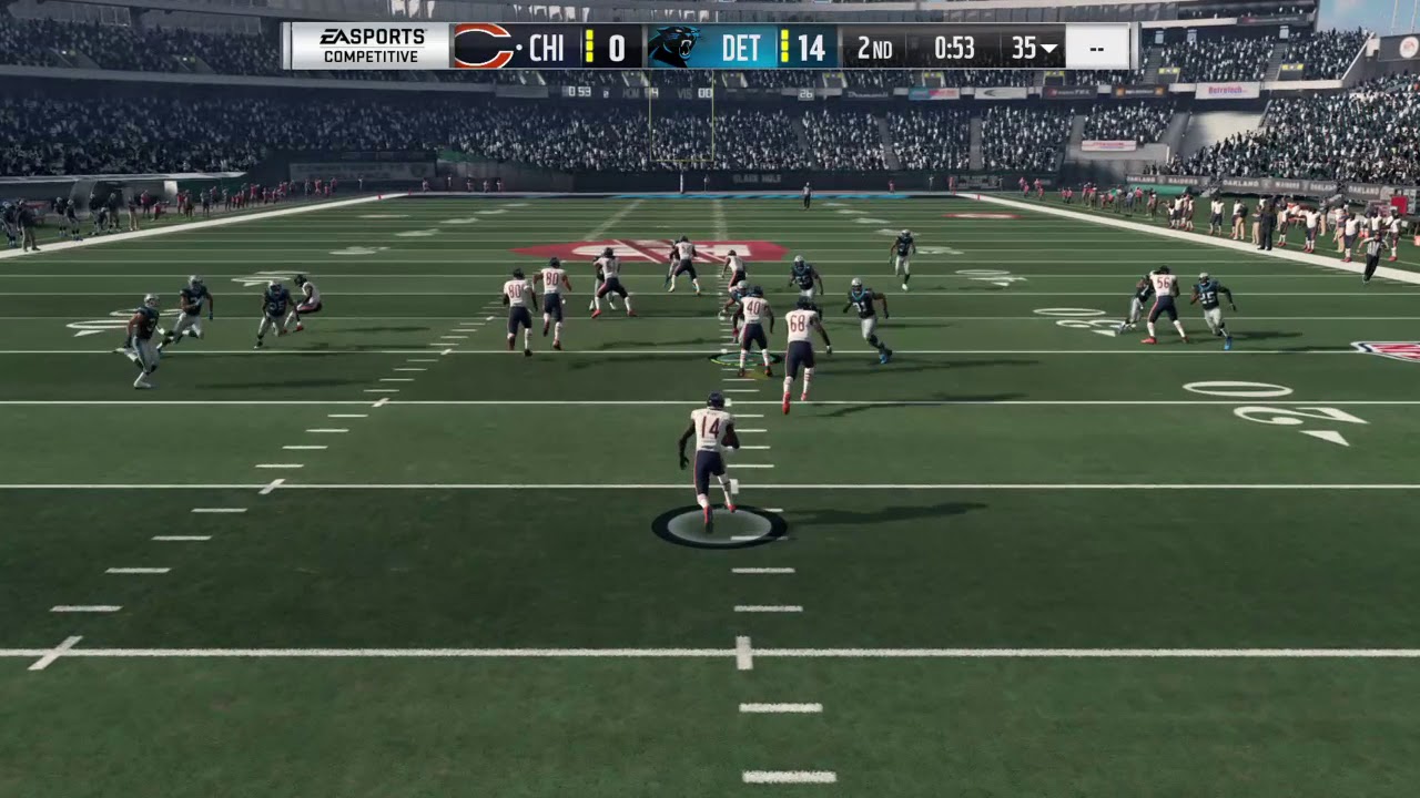 Madden NFL 18 Realistic movement with the new engine