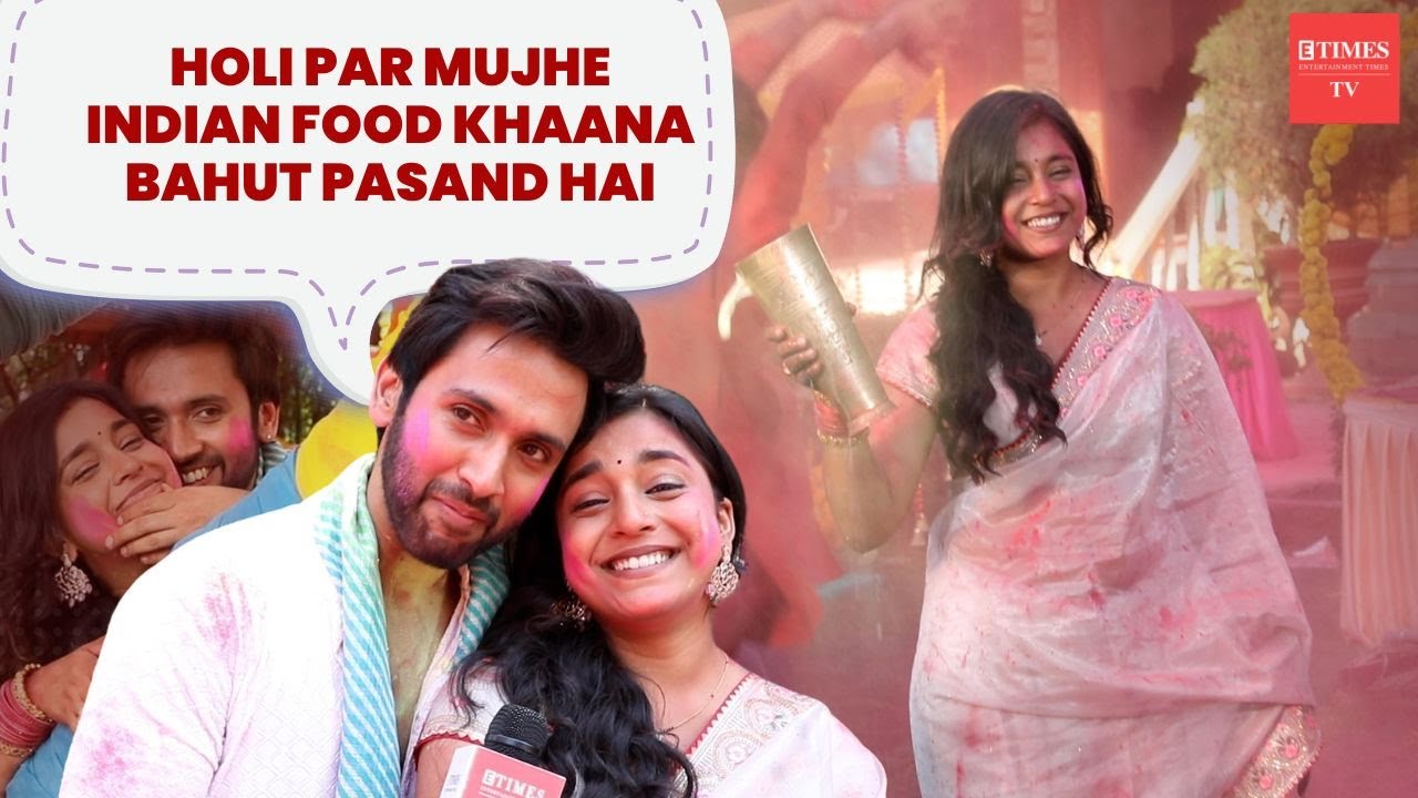 Mishkat Verma & Sumbul Touqeer: Holi on-screen looks fun, but shooting for it is very tough