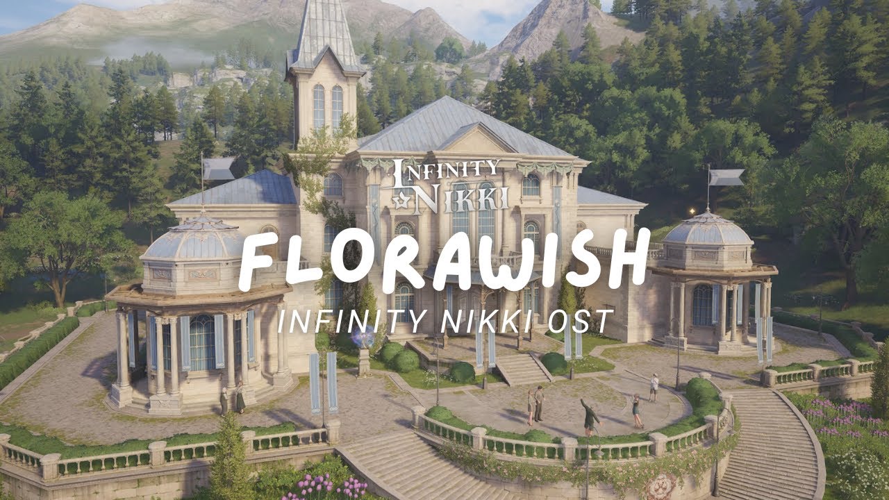 Morning in Florawish 🌸 Peaceful Town by The Lake Ambience | Infinity Nikki OST [No Mid-Roll Ads]