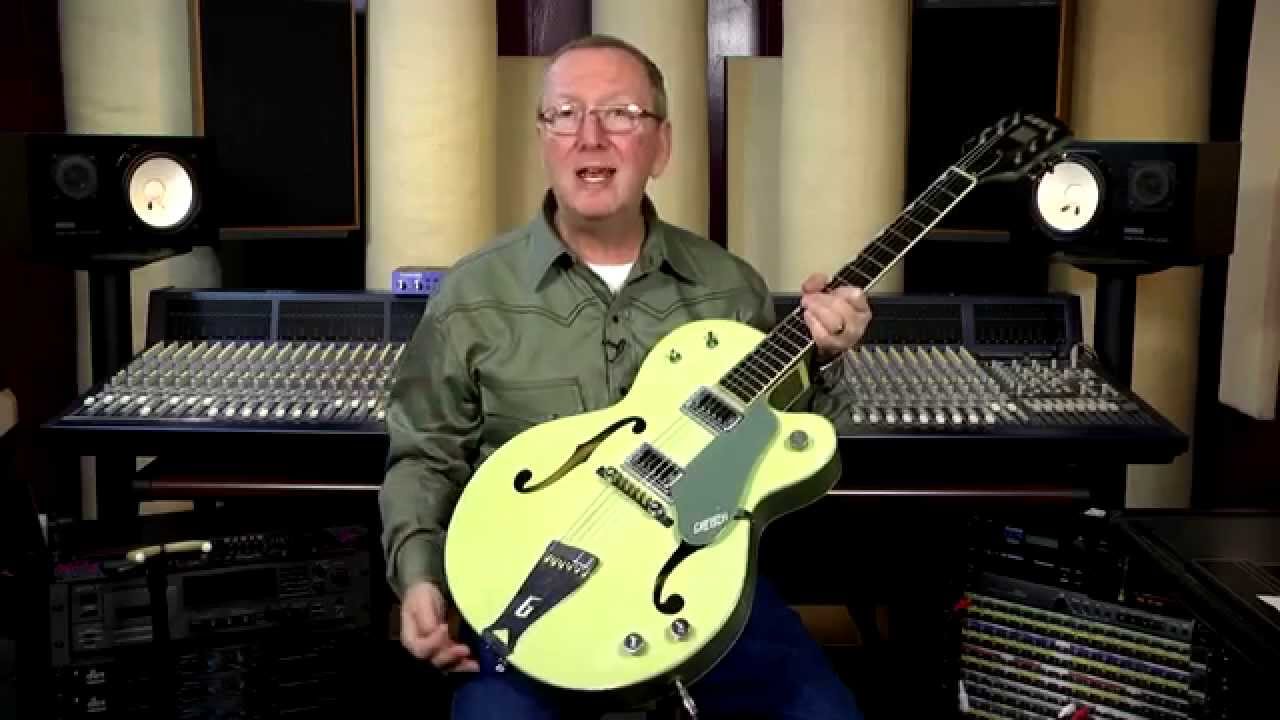 Used Guitars Sale - 1964 Gretsch Double Anniversary Hilotron Pickups Two Tone Green - 515-864-6136
