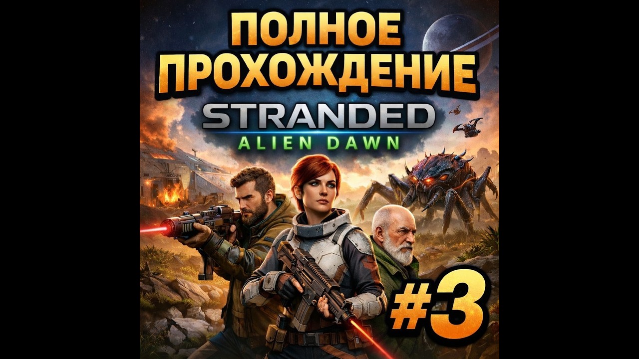 Полное прохождение Stranded Alien Dawn #3