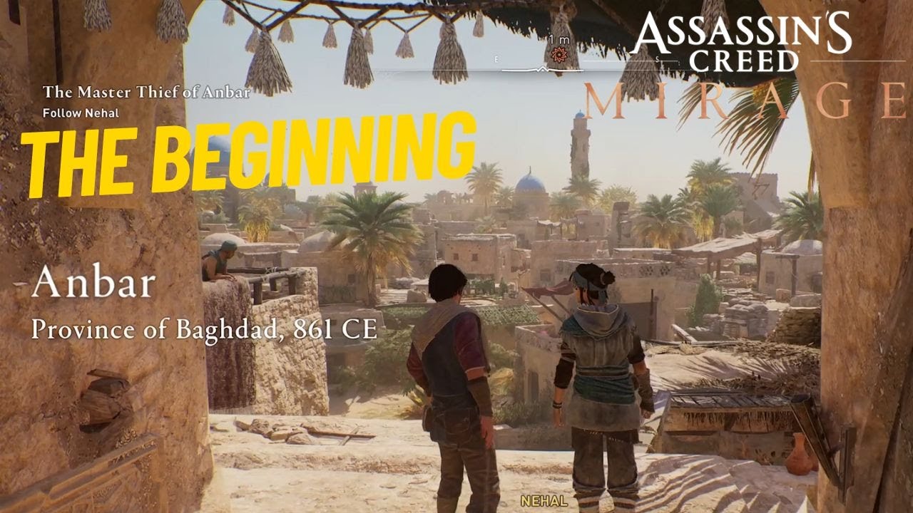 Assassin's Creed Mirage Opening Sequence Walkthrough