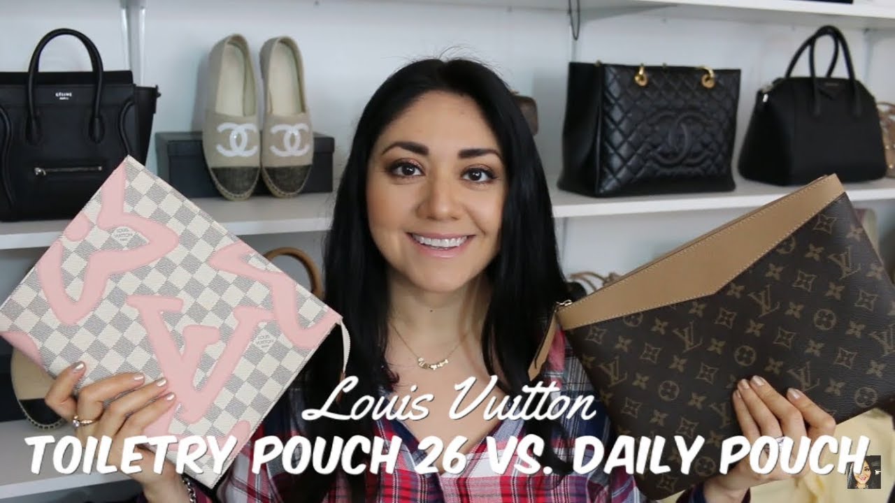 Louis Vuitton Toiletry Pouch 26 Vs. Daily Pouch