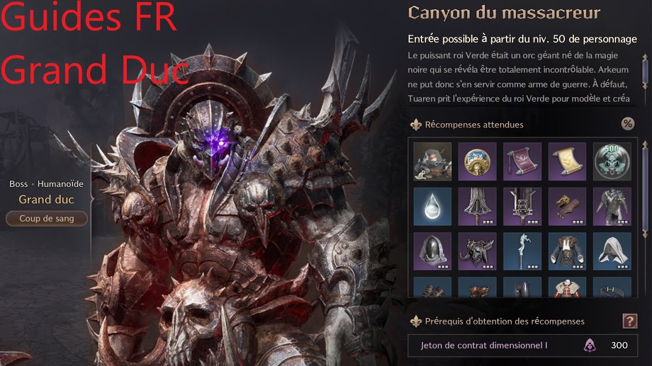 Throne And Liberty - Boss Grand Duc Guide FR 1/2