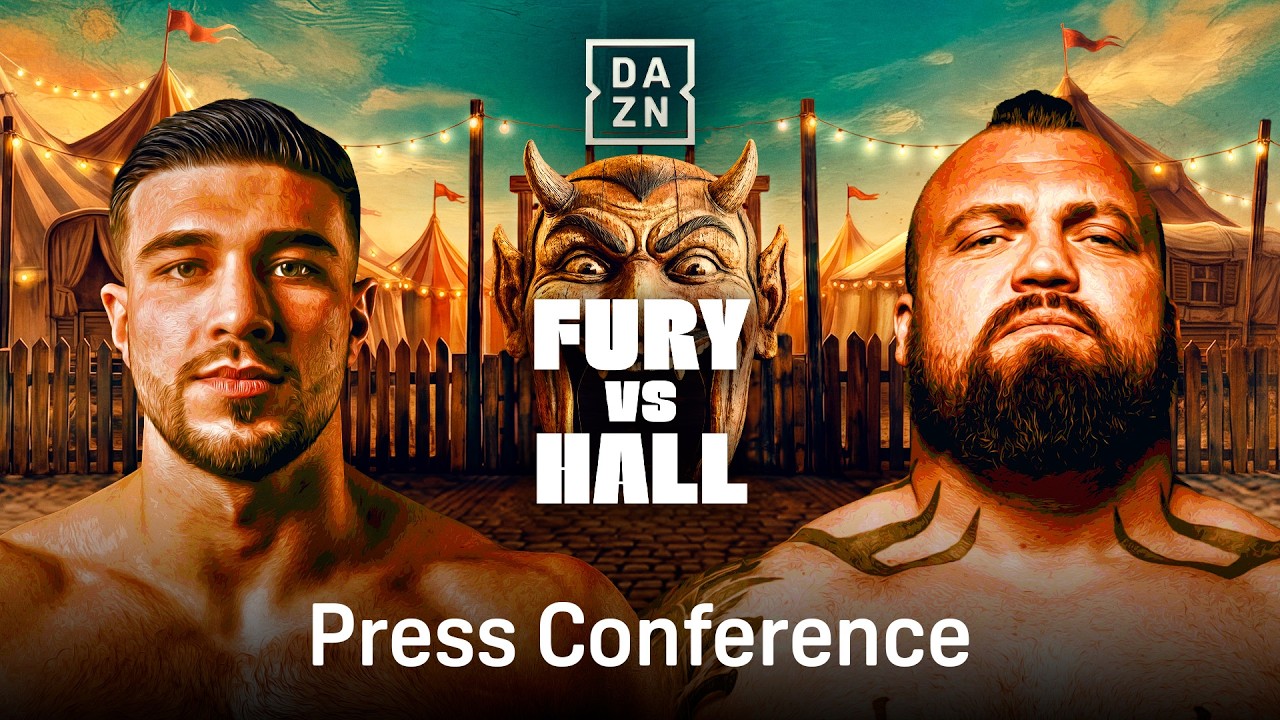 TOMMY FURY VS. EDDIE HALL PRESS CONFERENCE LIVESTREAM