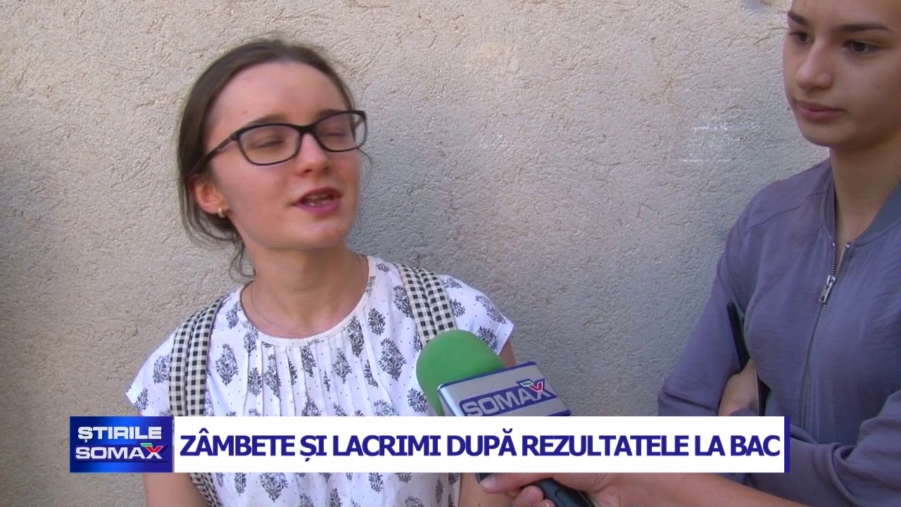 04 07   ZAMBETE SI LACRIMI DUPA REZULTATELE LA BAC