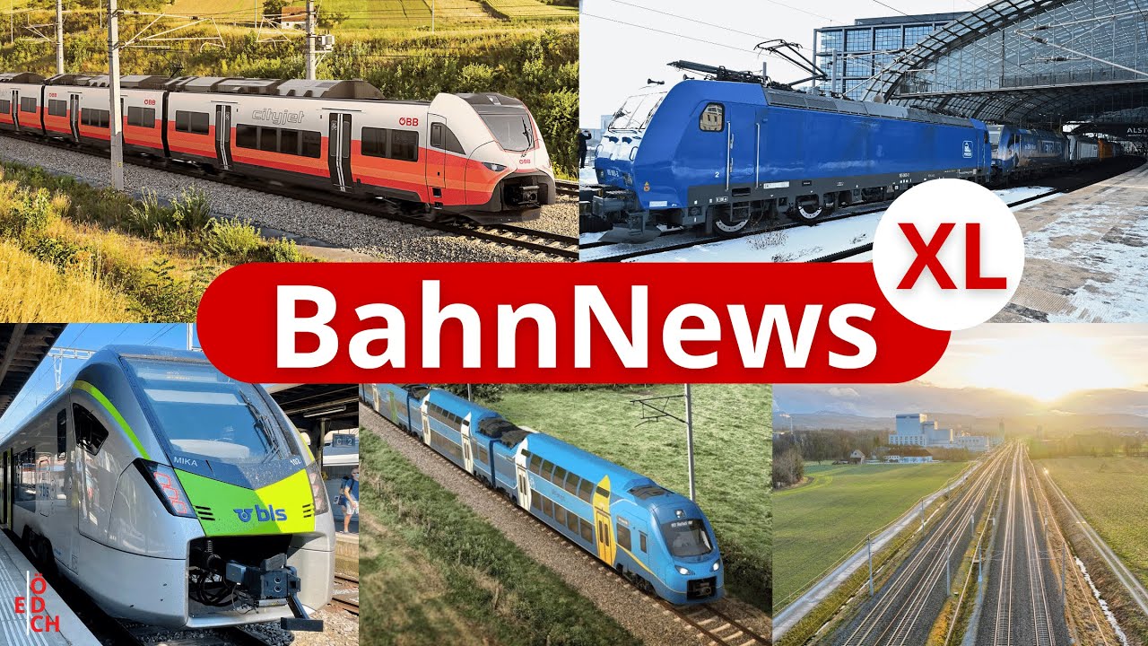 WESTbahn nach Stuttgart & Klagenfurt, GDL-Verhandlungen, Ausbau Gotthard uvm. | BahnNews 01/24