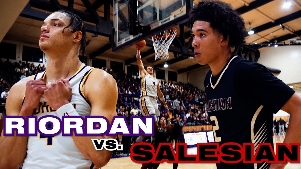 Jasir Rencher & Elias Obenyah BATTLE In Regional SemiFinals!!! Riordan Crusaders vs. Salesian Pride