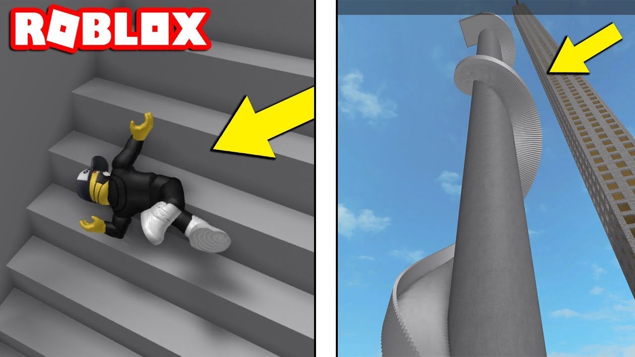 ZAKOPL JSEM A SPADL ZE SCHODŮ! 🤕 (Roblox Ragdoll Engine)