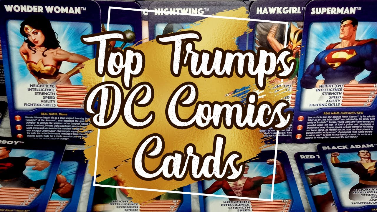 [ REVIEW ] DC Comics' Justice League Cards - Kartu Top Trumps Superman, Batman & Wonder Woman