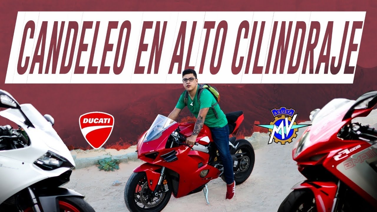 😈CANDELEO  🔥Mesa de los Santos CON DUCATI V4 / PANIGALE 899 VS DUCATI V4 🏍