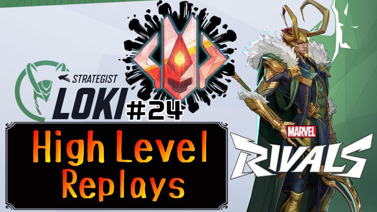 【マーベルライバルズ】上位勢のプレイで学ぶ「ロキ」#24【Marvel Rivals/マベライ】
