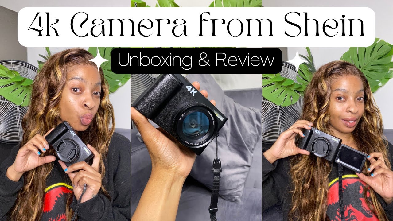 4k Camera from Shein $55| Unboxing & Review| South African YouTuber