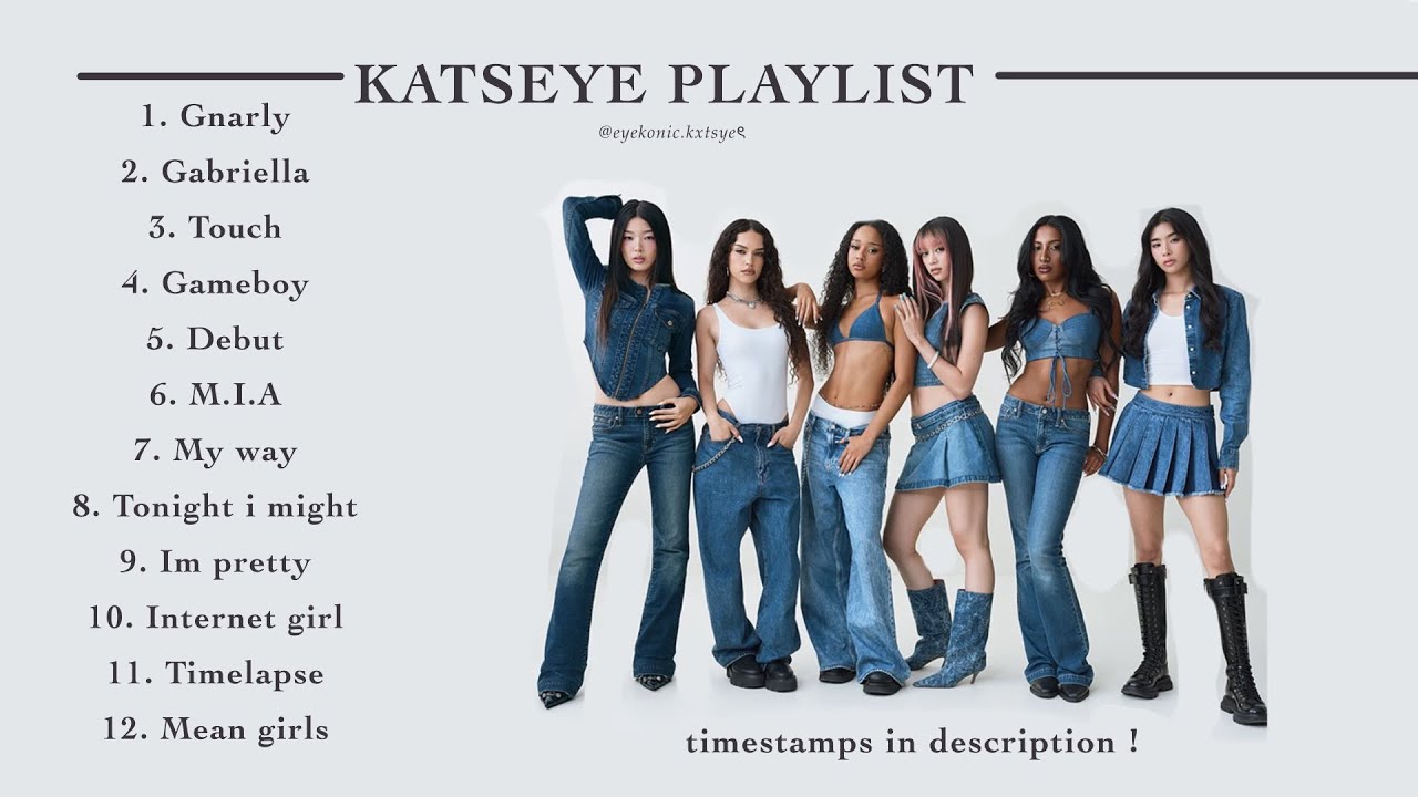 30 minute KATSEYE playlist | WITH TIMESTAMPS