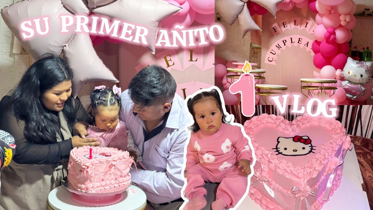 🎂Cumpleaños del PRIMER AÑO de mi bebé Ainhoa 🎀& preparativos #01