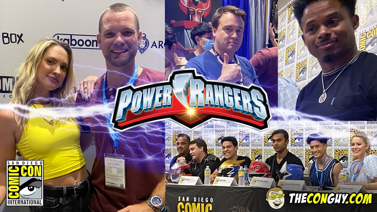 Full Power Rangers 29th Anniversary Panel at San Diego Comic-Con 2022