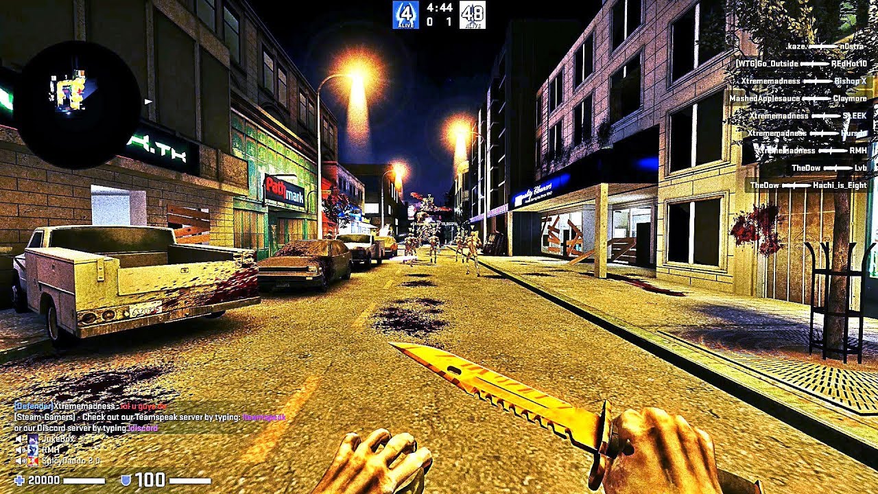 CS:GO · Zombie Escape Mod: ze_atix_apocalypse_p3 · Helicopter & Truck