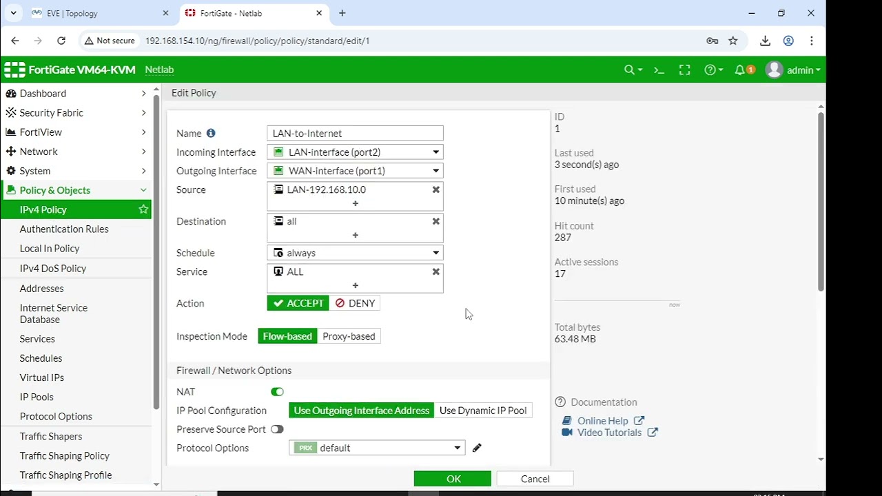 Fortigate   Web Filter Profile