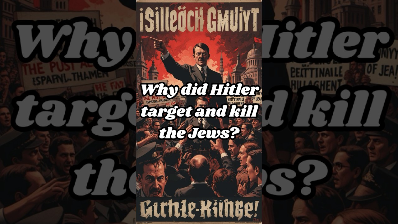 Why did Hitler target and kill the Jews?