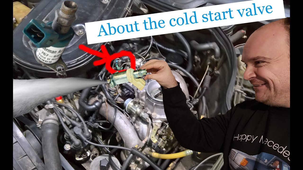 ㉦Mercedes Ke-Jetronic㉦ - ❄🥶💉Клапан холодного пуска ❄🥶💉и его проблемы