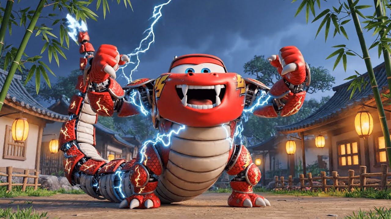 Storm-Serpent McQueen Awakens After a Magical Cloud Fusion!