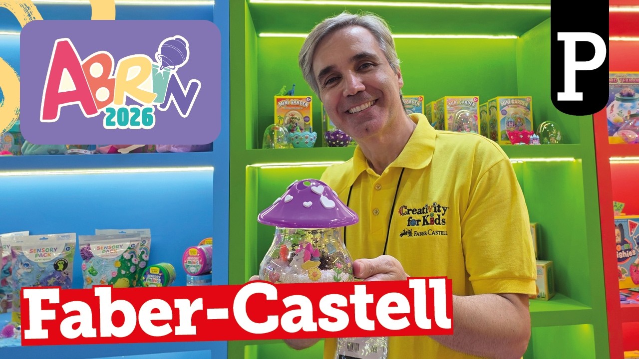 Linha Creativity for Kids leva Faber-Castell a participar pela primeira vez da feira Abrin