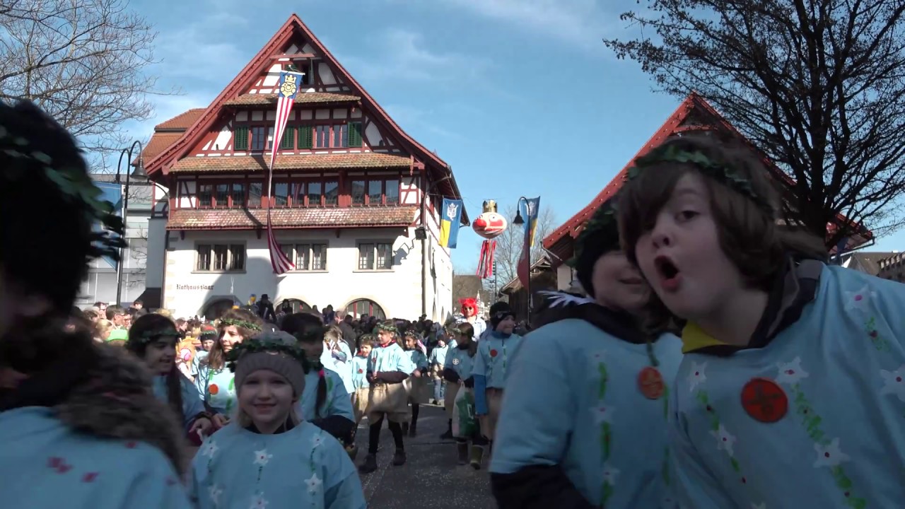 Räbe Fasnacht Baar 2017, Kinderumzug