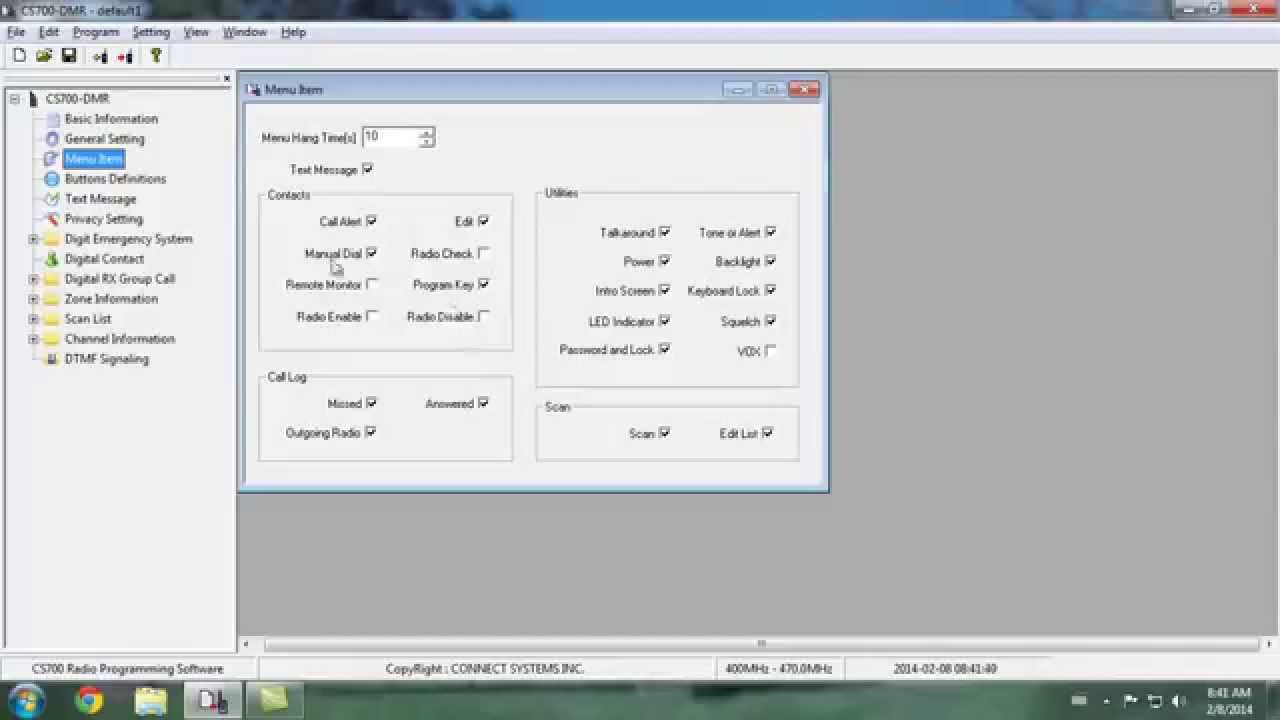 CS700 Programming for Amateur Radio