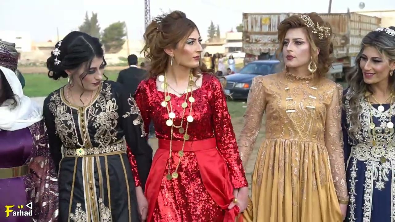 حفلات كوباني افراح أهالي قرية جوخر محمود وكولة (حفلة ديجي)فيديو فرهاد 0933130464