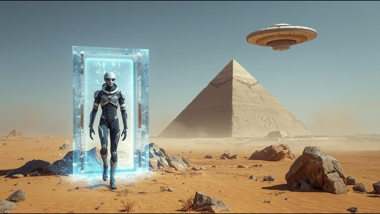 THE ALIEN GATEWAY HIDDEN IN THE DESERT #UtopiaArt #sora2