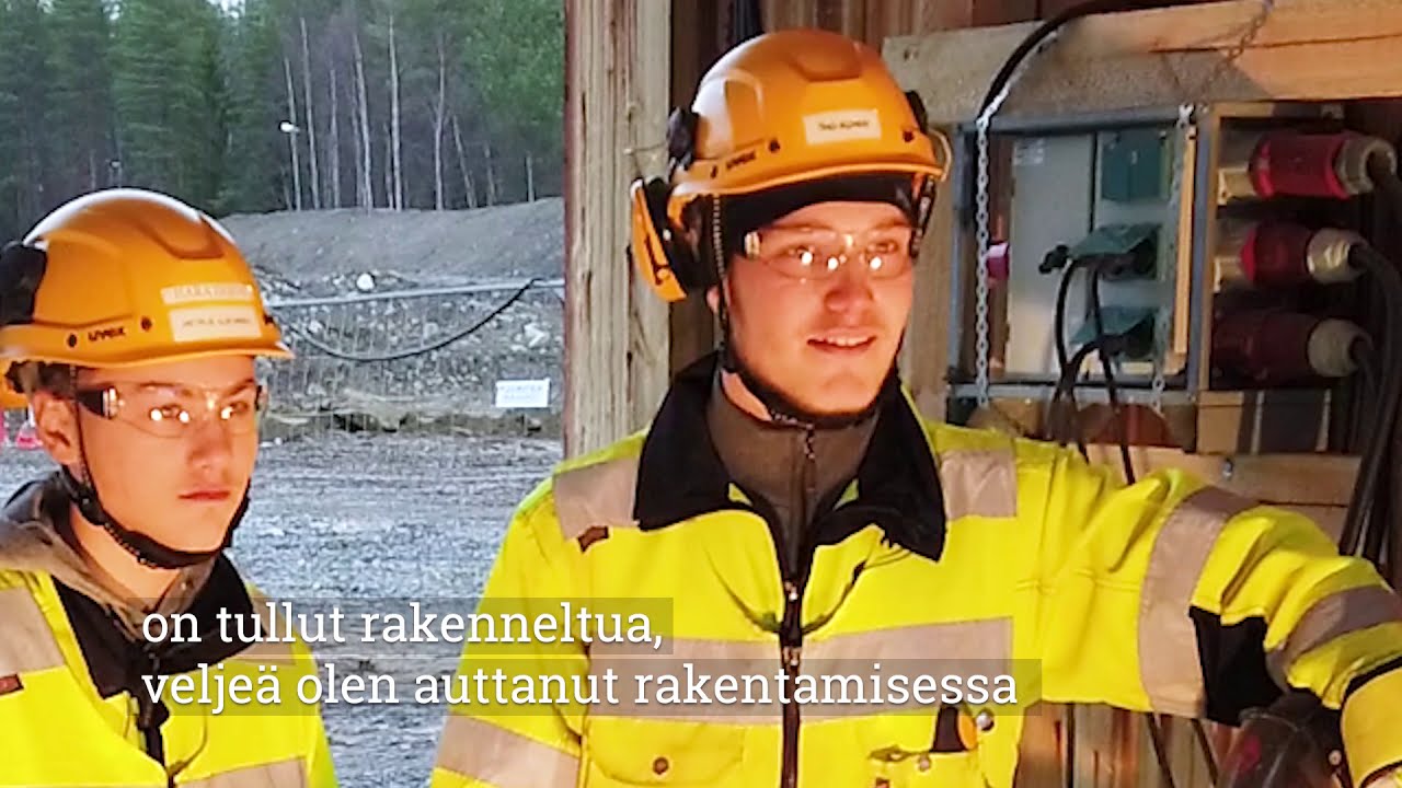 OSAO rakennusalan perustutkinto, talonrakentaja 1.
