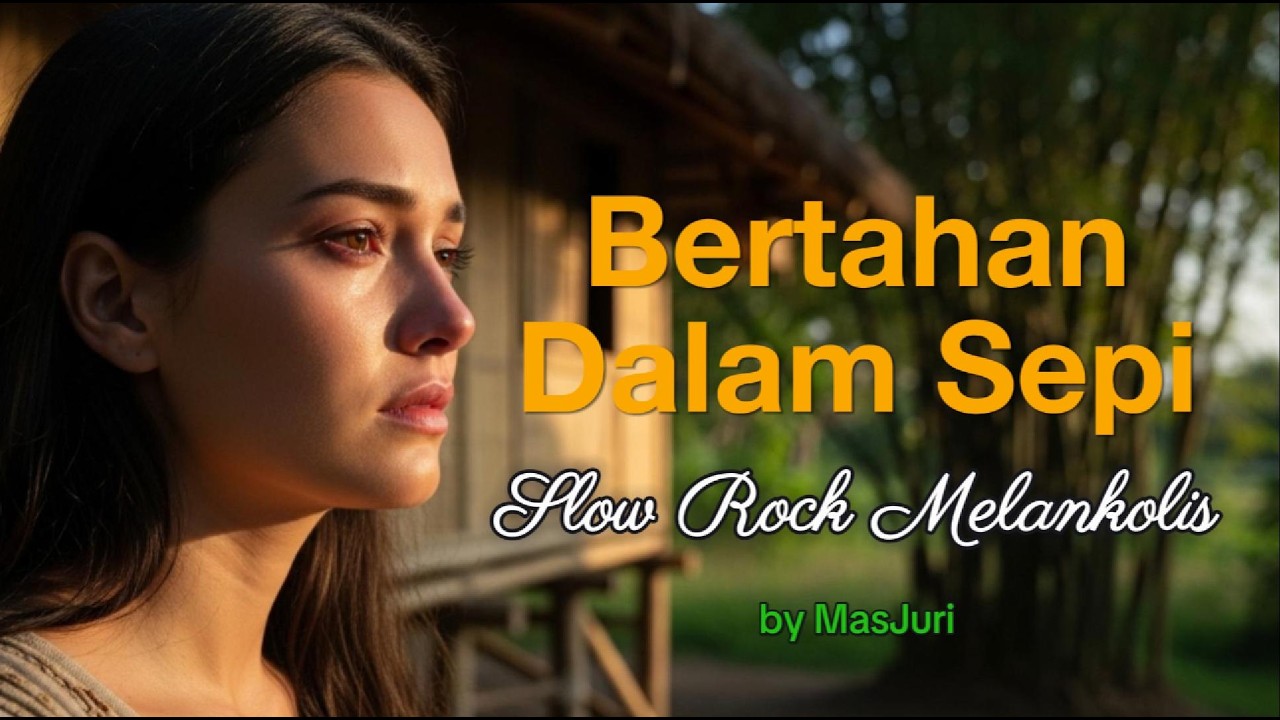 BERTAHAN DALAM SEPI - Musik by MasJuri (Lagu Galau Paling Sedih 2026) Official Lyric Video