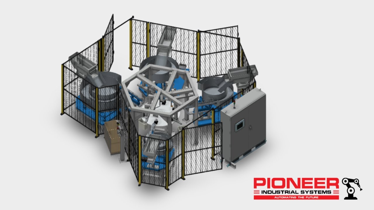 Automated Assembly System | Automated Assembly Machine | Vibratory Bowl Feeders