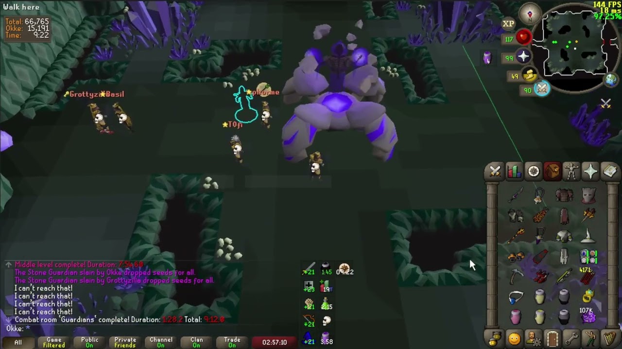 17:12 5 man CM