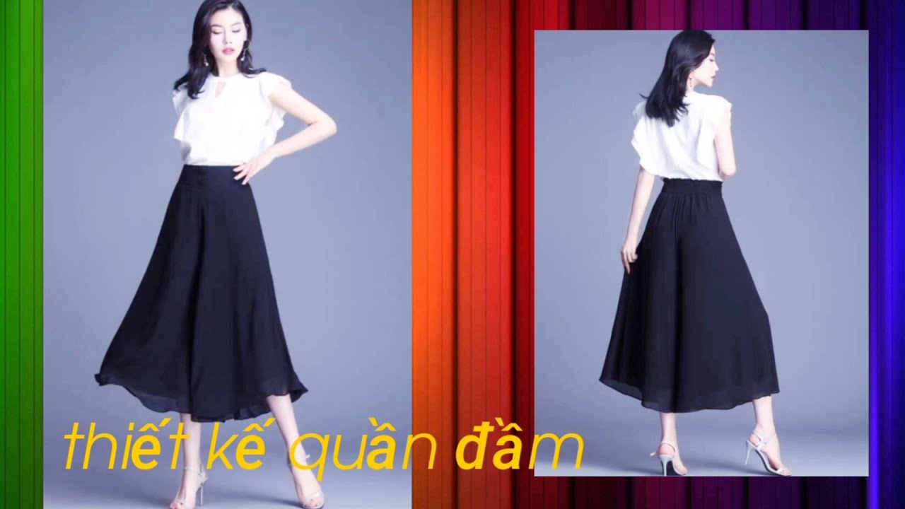 C&Aacute;CH CẮT QUẦN ĐẦM CỰC ĐƠN GIẢN/Hướng dẫn cắt may Gia Hạnh