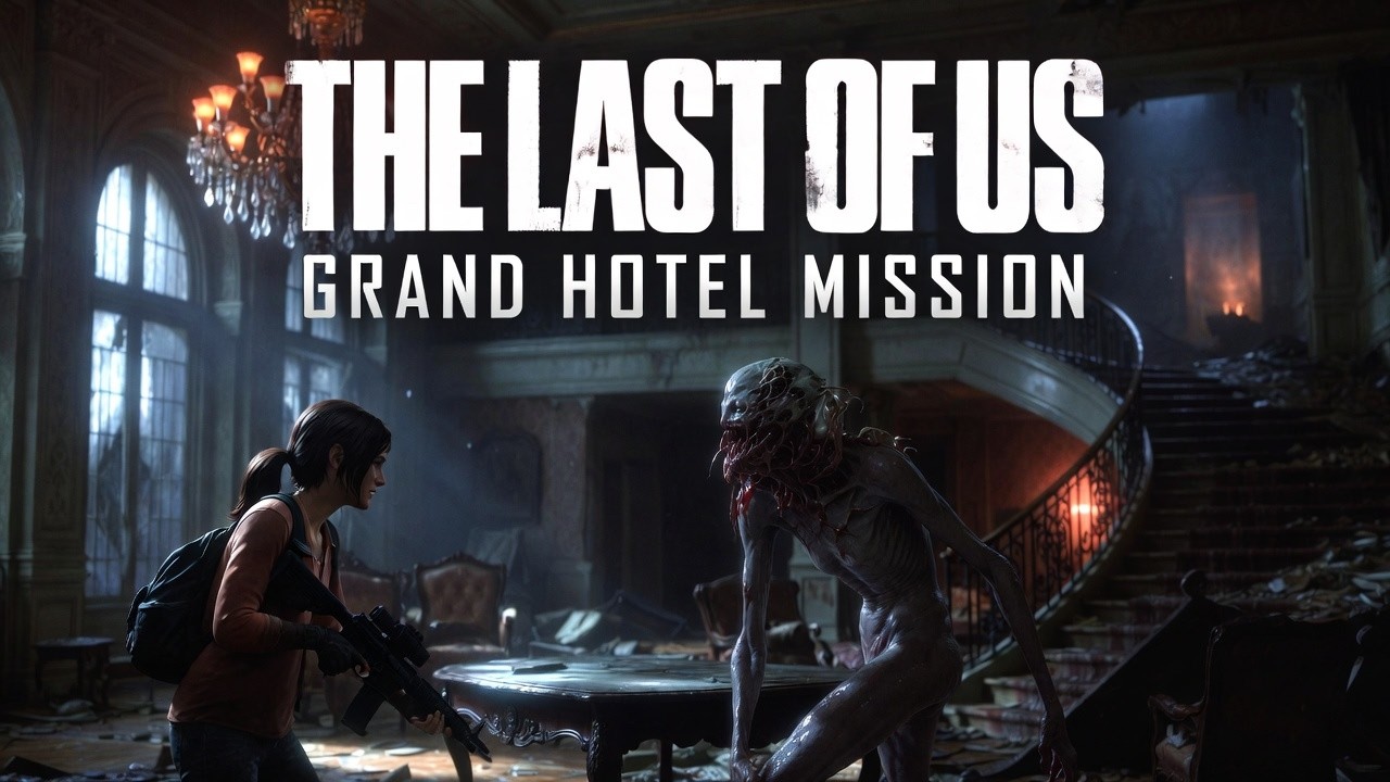 The Last of Us Part 1 Pittsburgh GRAND HOTEL Walkthrough - Hotel Lobby, Basement & Bloater Fight!